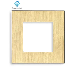 Geborsteld alumnium frame - Goud